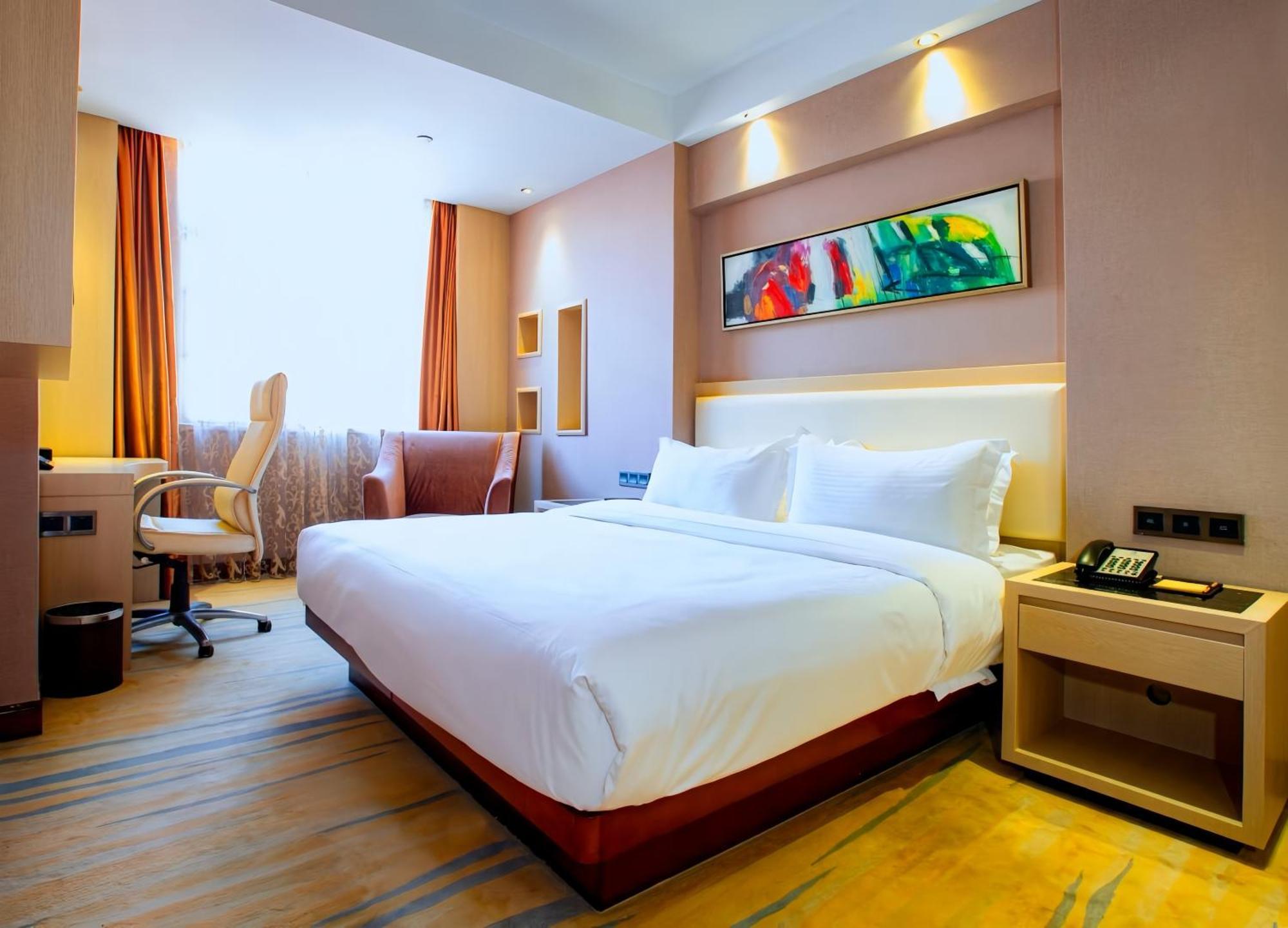 Meihao Mingyue Hotel International Finance City Keyun Road Metro Branch Guangzhou Buitenkant foto