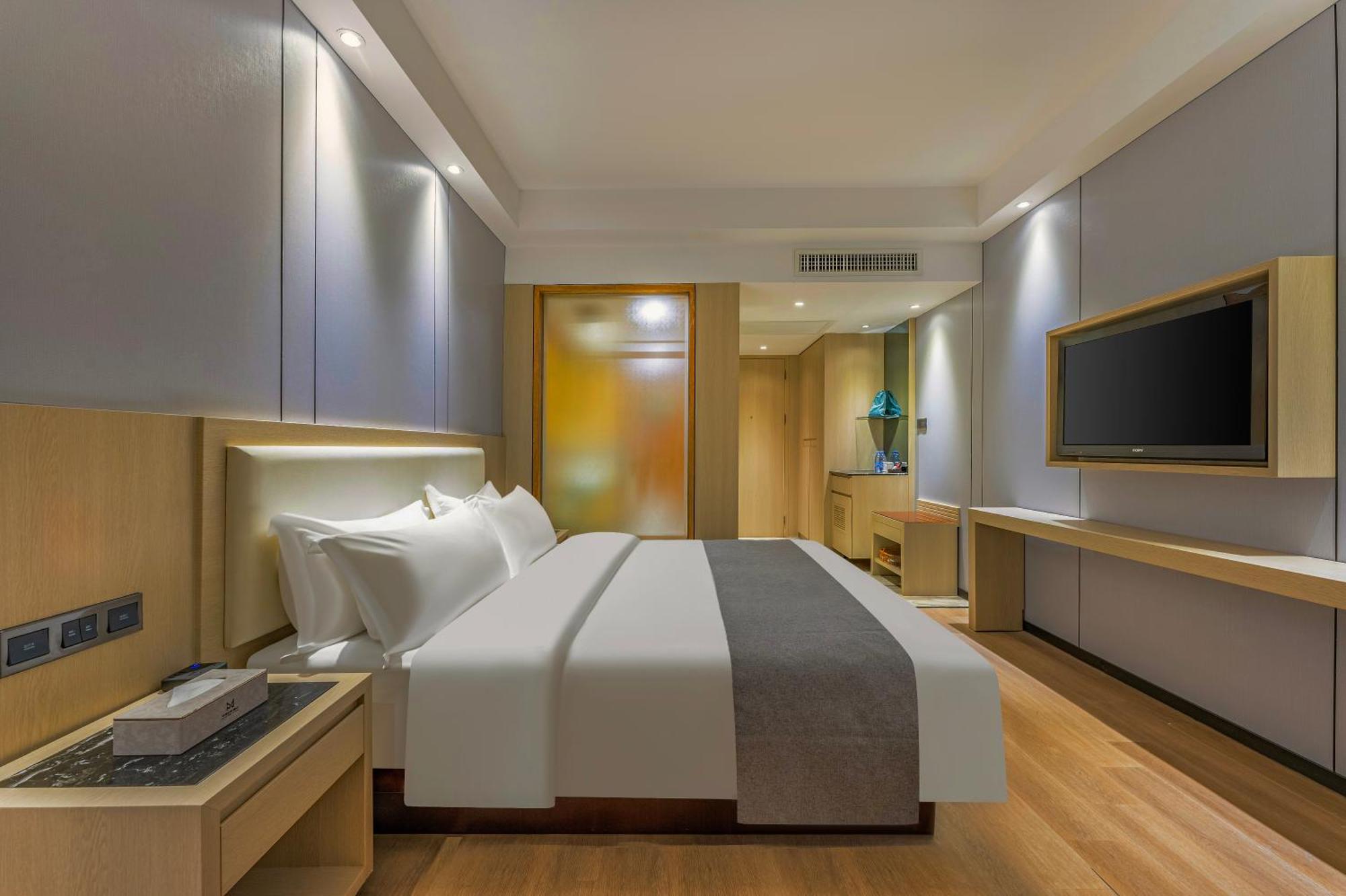 Meihao Mingyue Hotel International Finance City Keyun Road Metro Branch Guangzhou Buitenkant foto