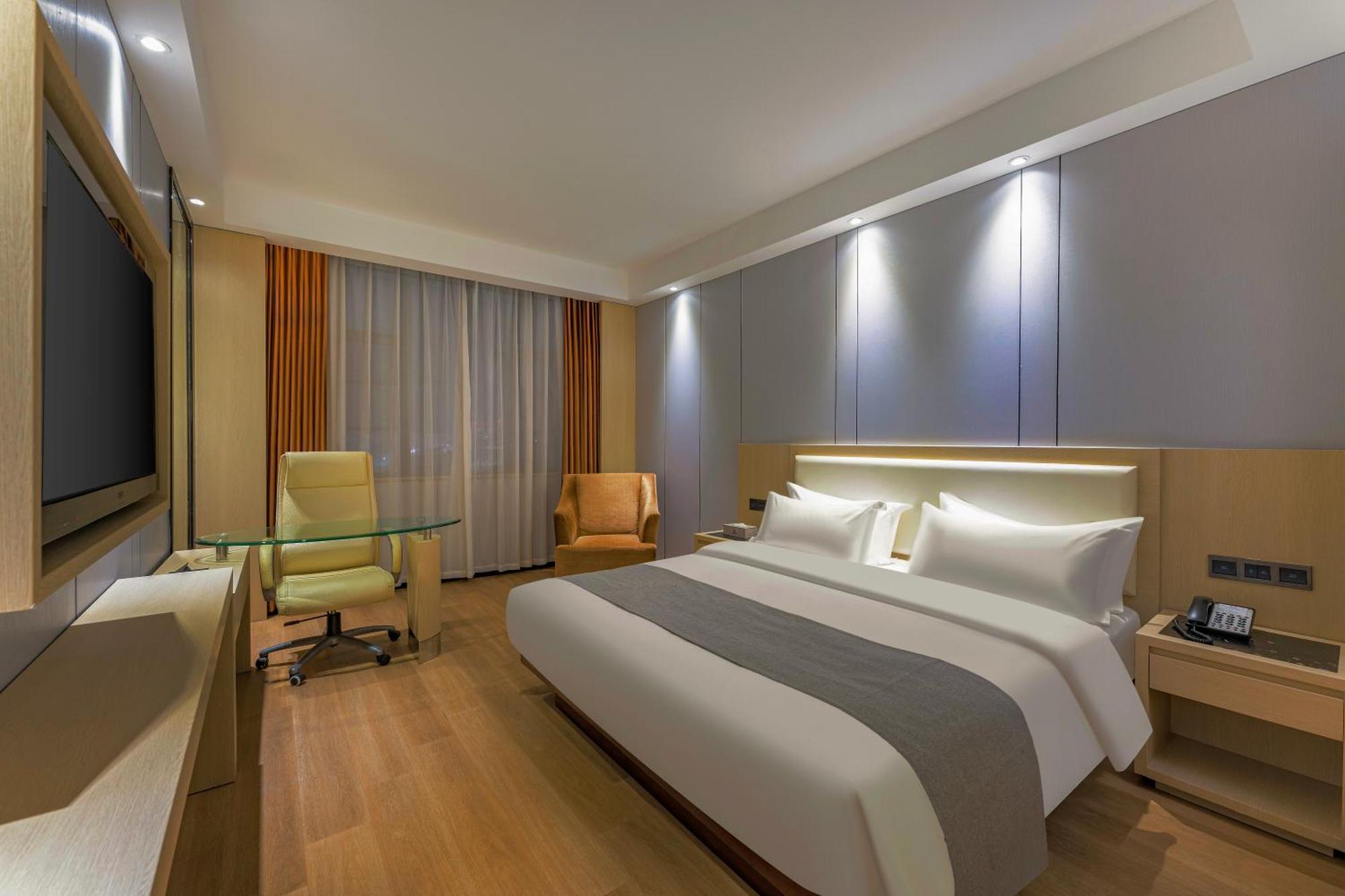 Meihao Mingyue Hotel International Finance City Keyun Road Metro Branch Guangzhou Buitenkant foto
