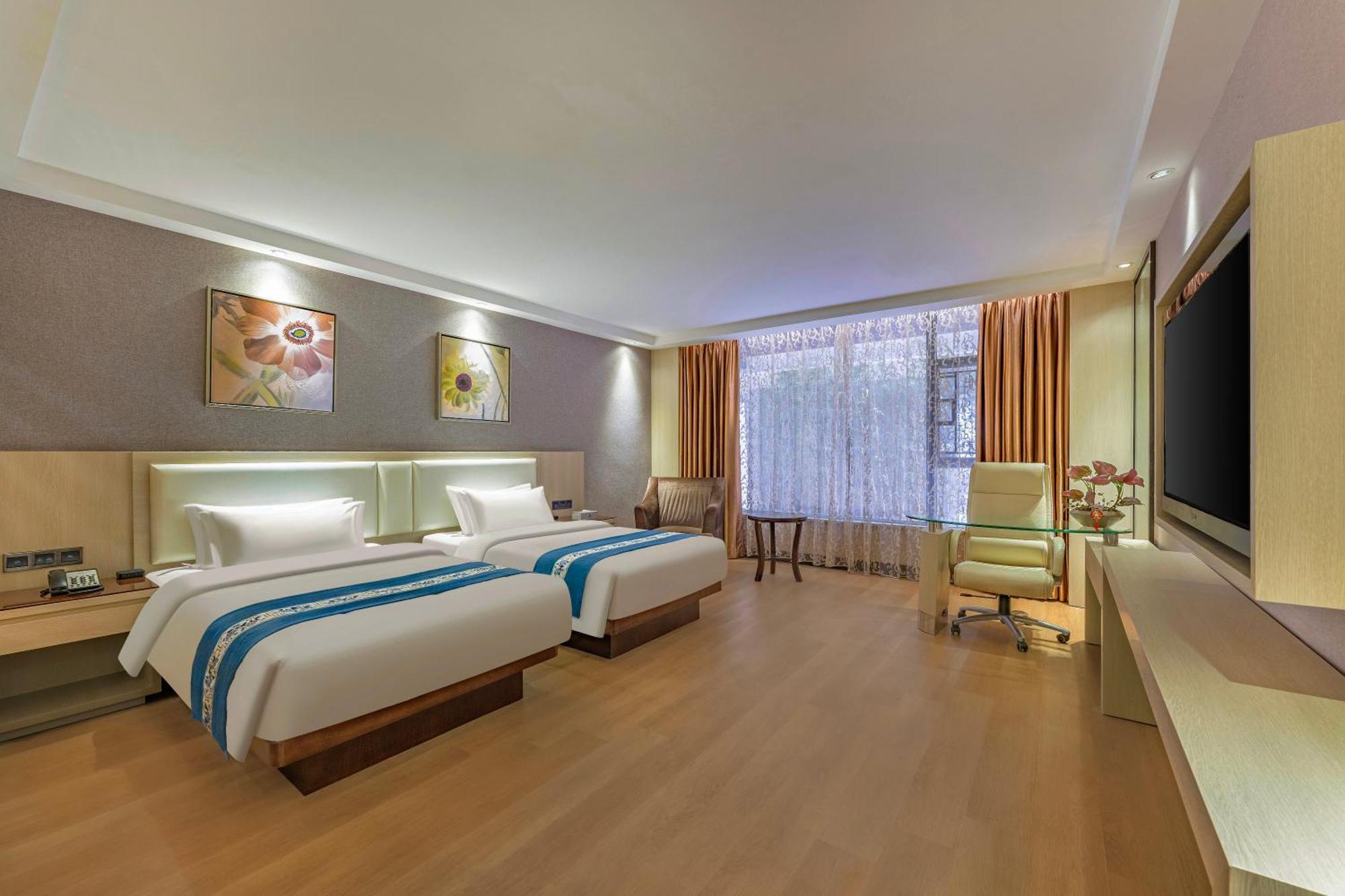Meihao Mingyue Hotel International Finance City Keyun Road Metro Branch Guangzhou Buitenkant foto