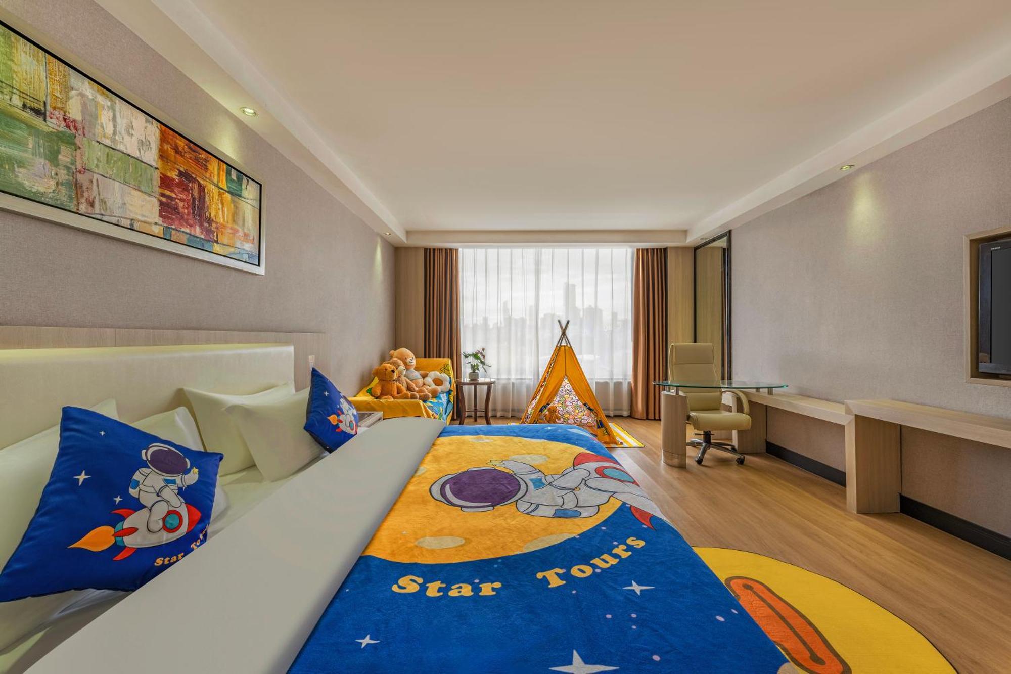 Meihao Mingyue Hotel International Finance City Keyun Road Metro Branch Guangzhou Buitenkant foto