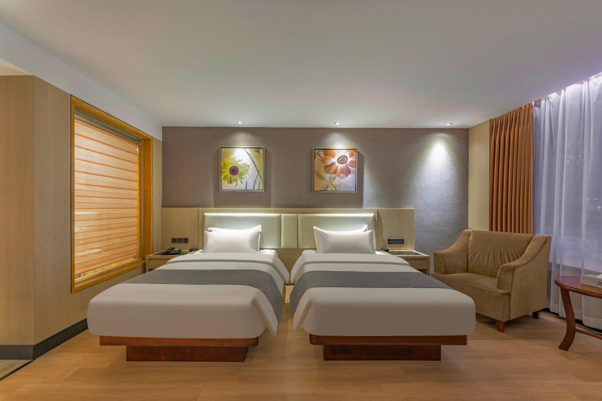 Meihao Mingyue Hotel International Finance City Keyun Road Metro Branch Guangzhou Buitenkant foto