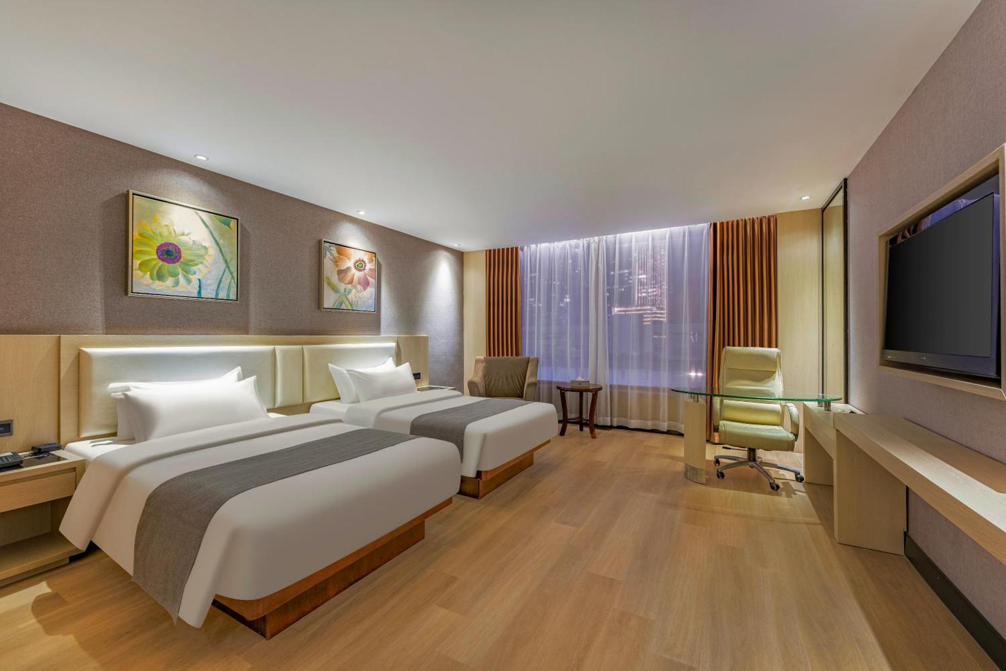 Meihao Mingyue Hotel International Finance City Keyun Road Metro Branch Guangzhou Buitenkant foto