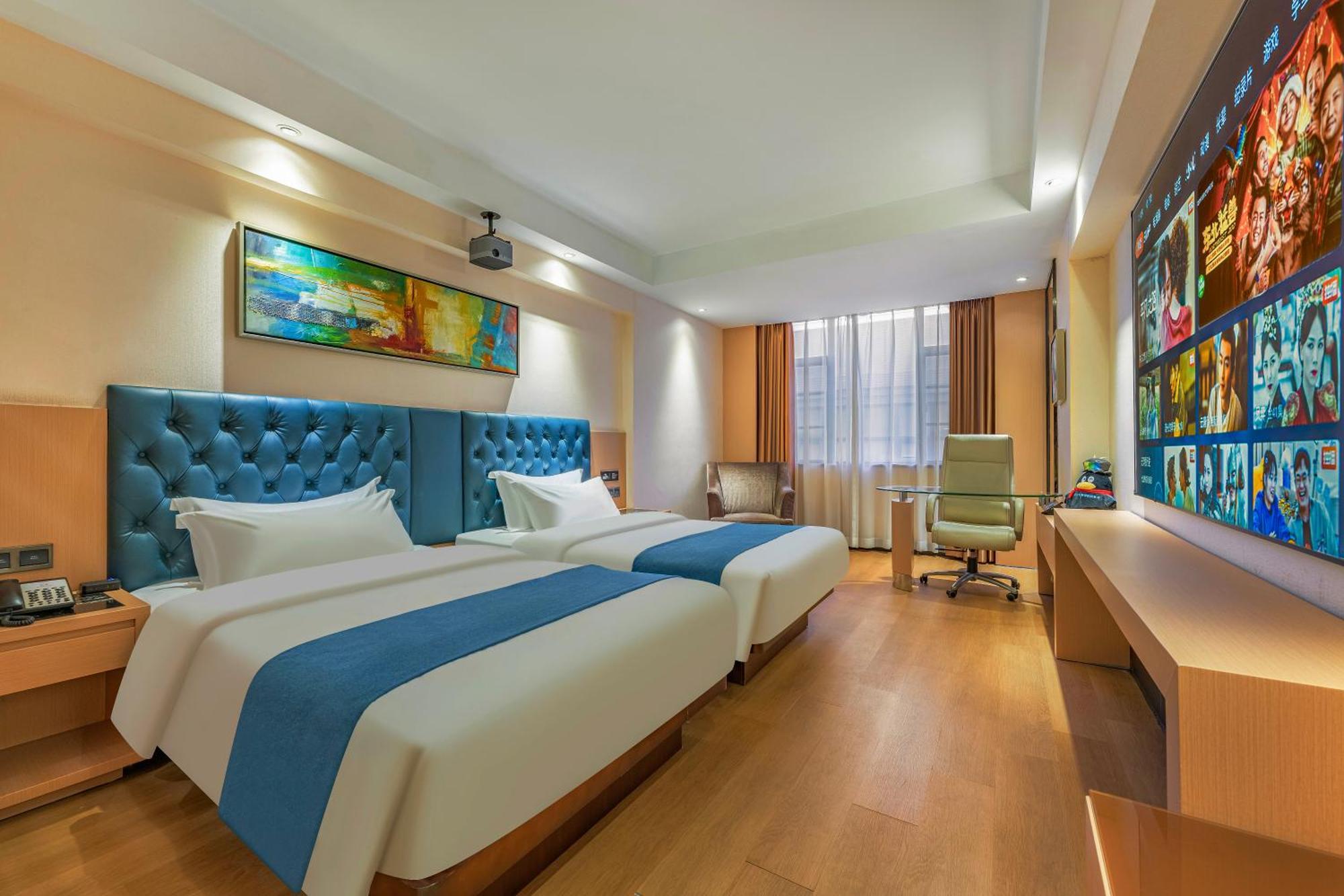 Meihao Mingyue Hotel International Finance City Keyun Road Metro Branch Guangzhou Buitenkant foto